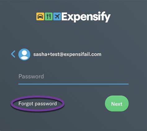 expensify login.